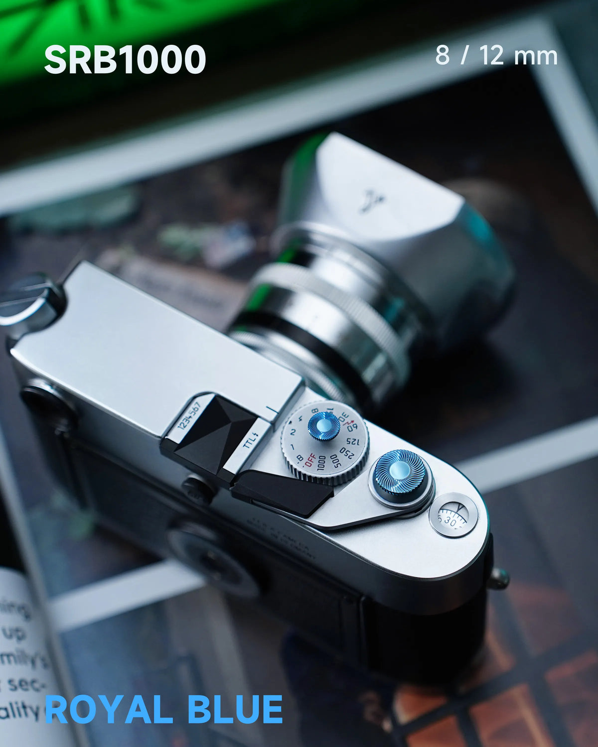 Royal Blue on the Leica M6.