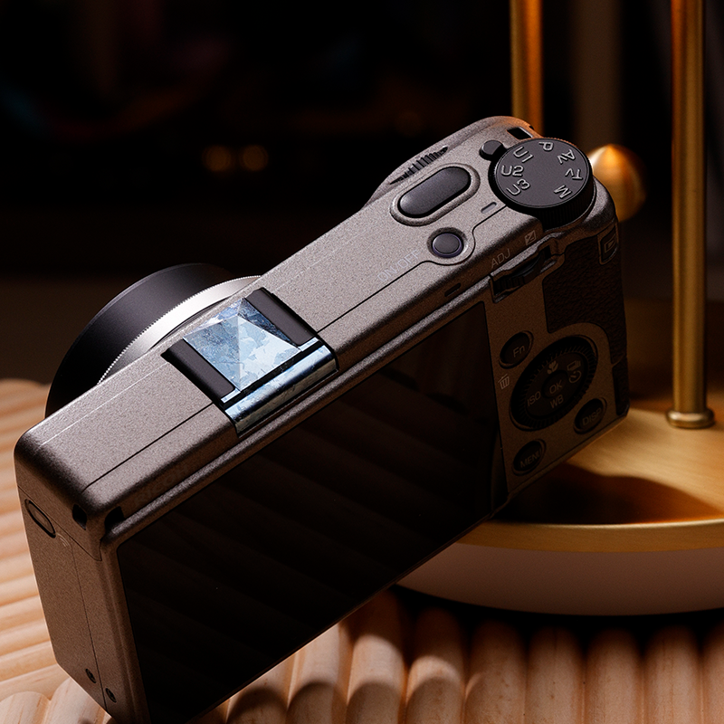 Crystal Titanium Hot Shoe Cover