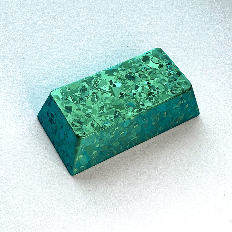 Crystal Titanium Keycaps