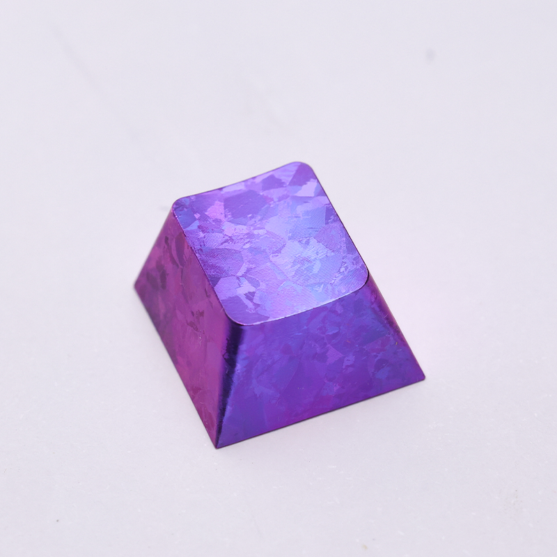 Crystal Titanium Keycaps