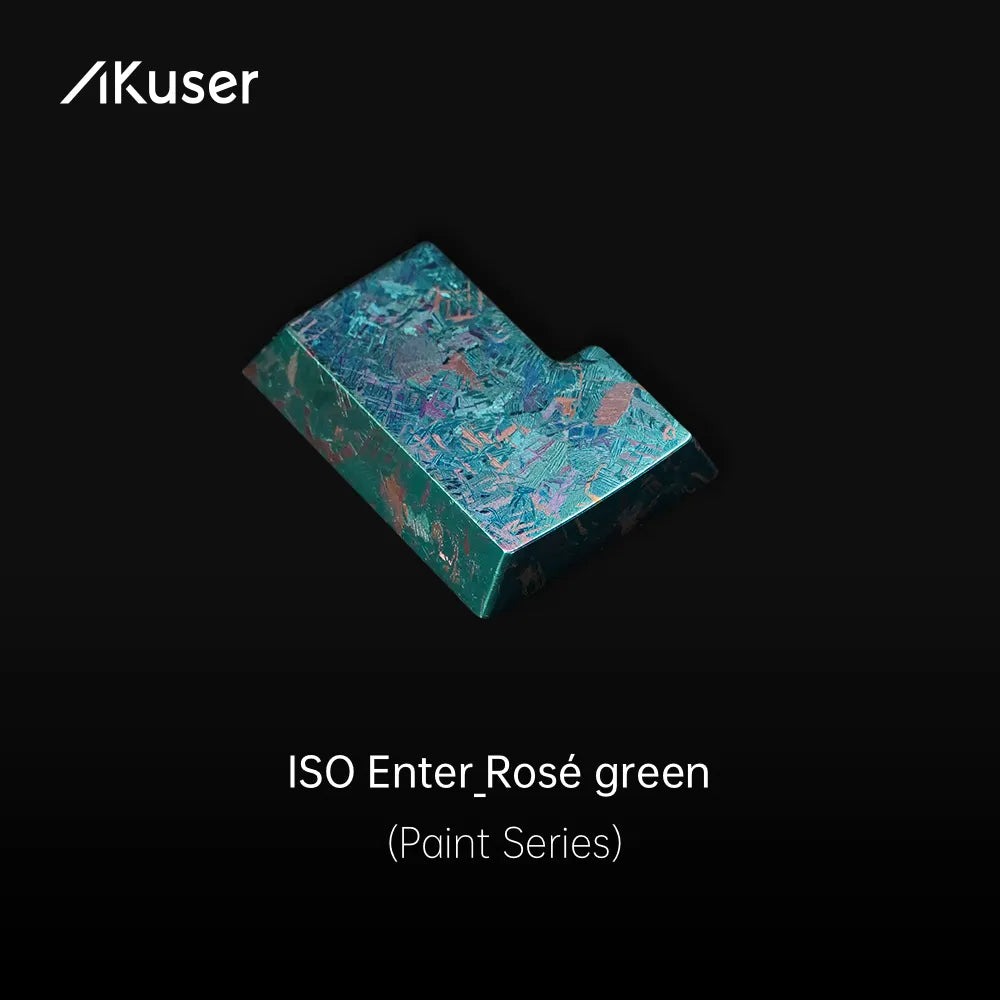 AKuser Ice Crystal Titanium keycap