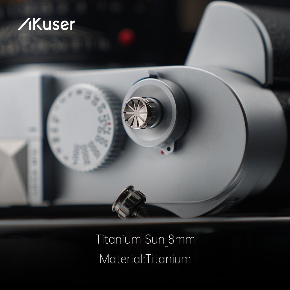 AKuser Titanium Sun Shutter Button