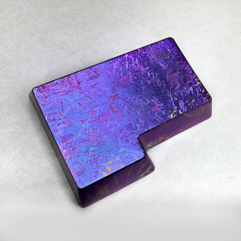 Crystal Titanium Keycaps