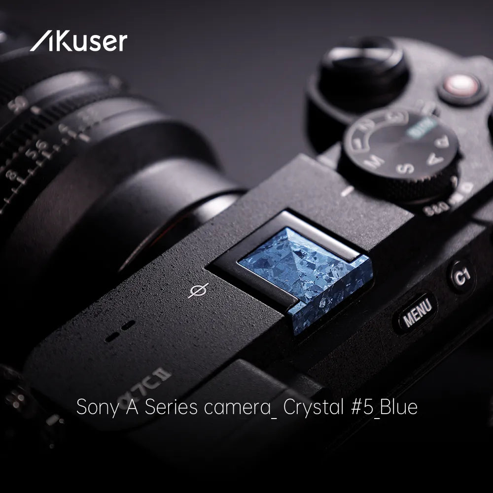 AKuser Crystal Titanium Hot Shoe Cover