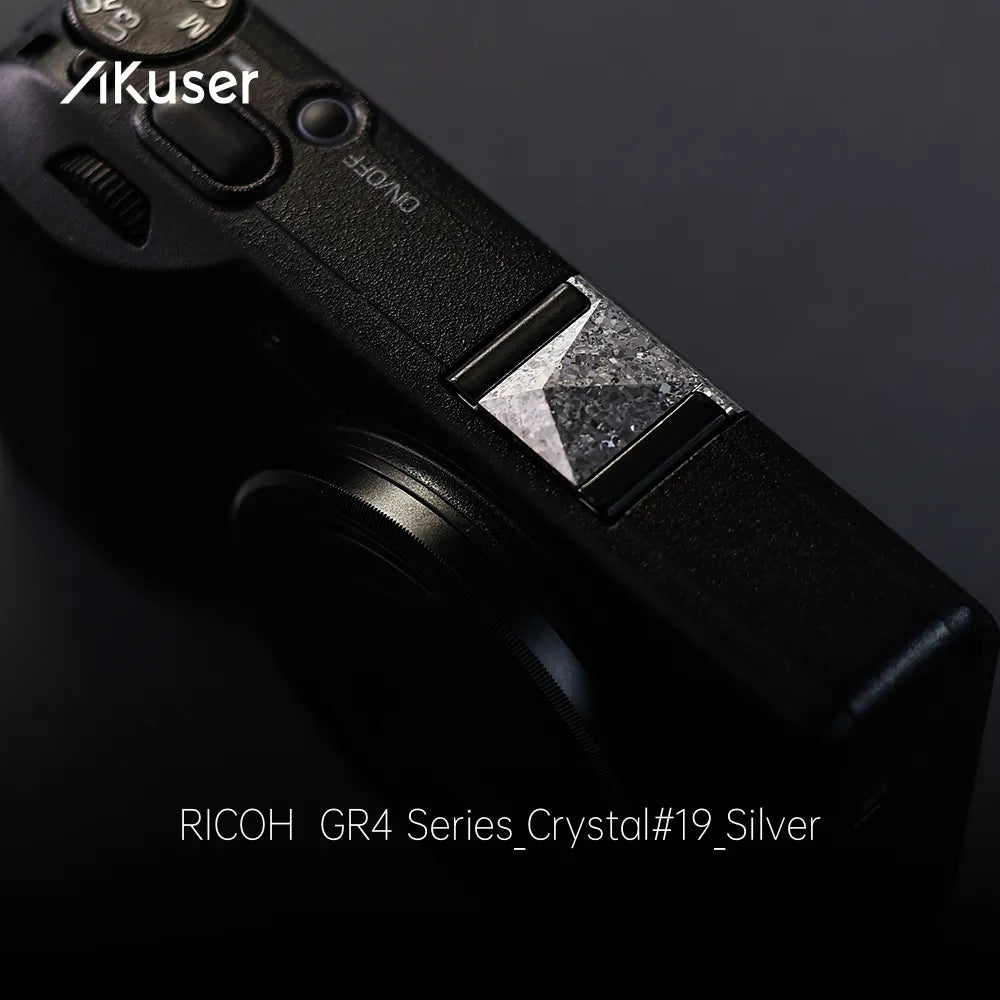 AKuser Crystal Titanium Hot Shoe Cover