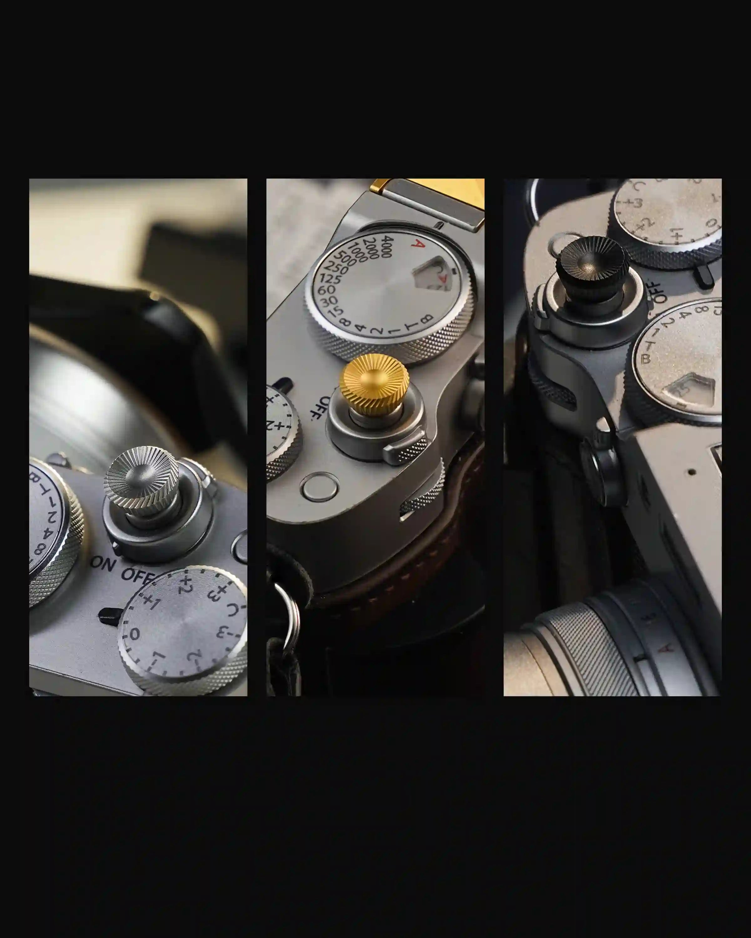 Quiet Precision in Black, Silver, and Gold