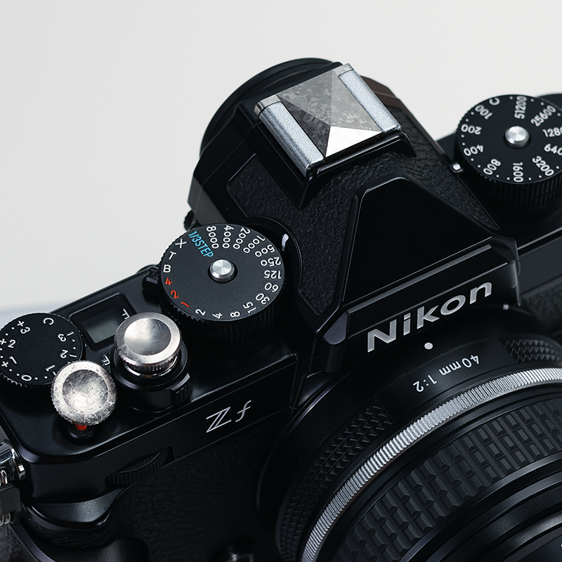 Crystal Titanium Hot Shoe Cover‌