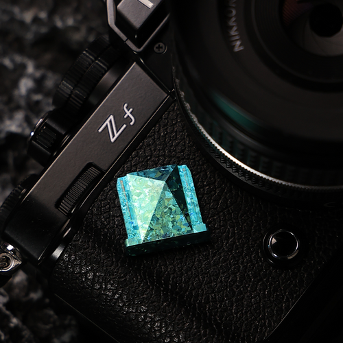 Crystal Titanium Hot Shoe Cover‌