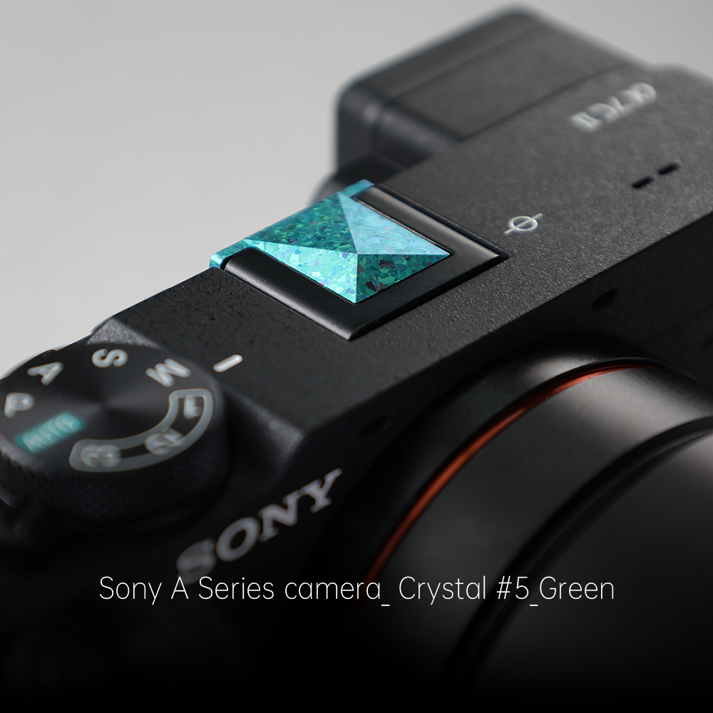 Crystal Titanium Hot Shoe Cover‌