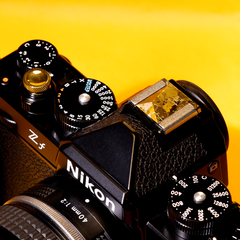 Crystal Titanium Hot Shoe Cover‌