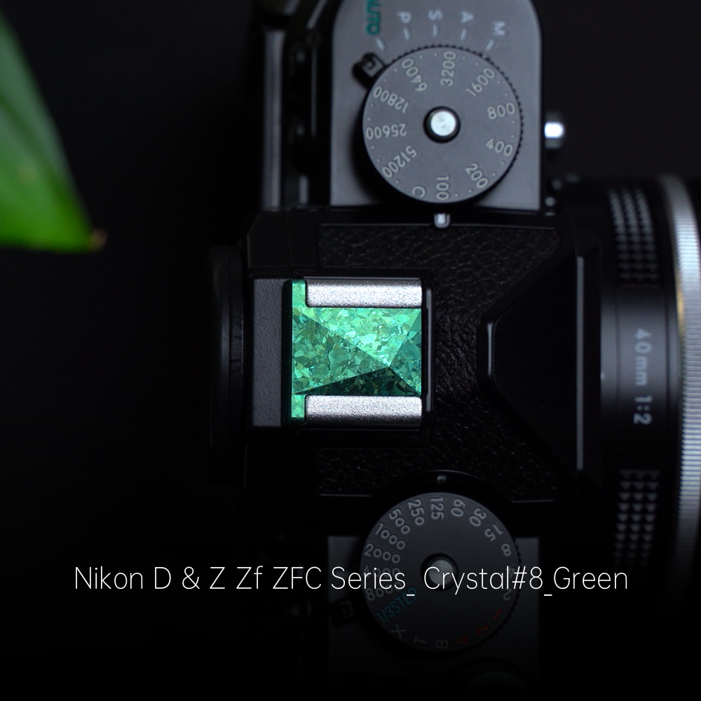 Crystal Titanium Hot Shoe Cover‌