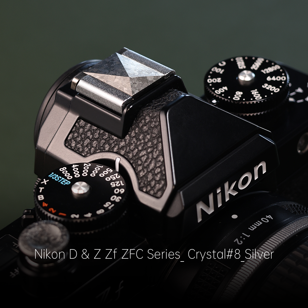 Crystal Titanium Hot Shoe Cover‌