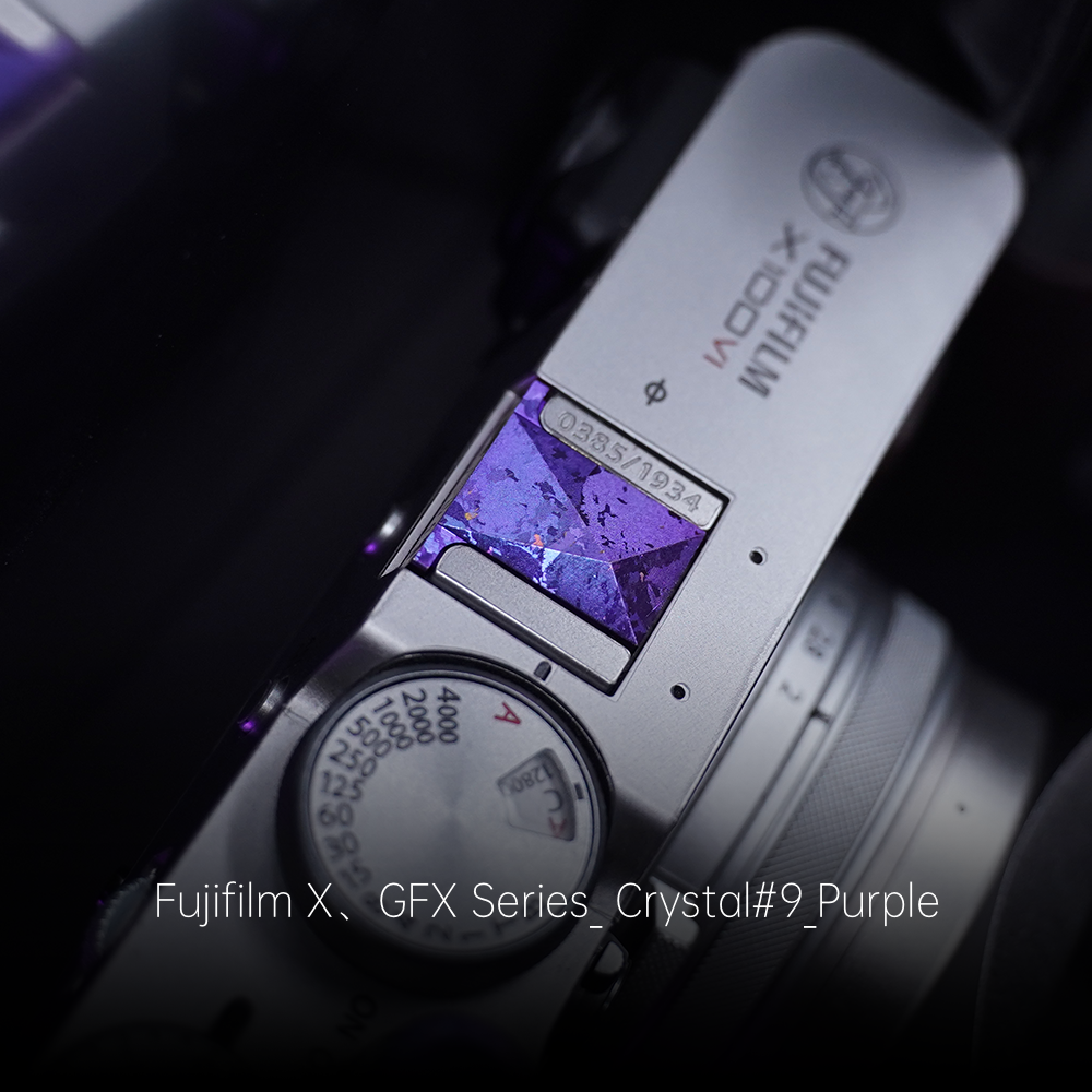 Crystal Titanium Hot Shoe Cover‌