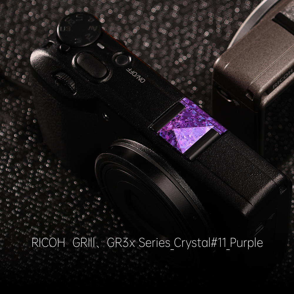 Crystal Titanium Hot Shoe Cover‌