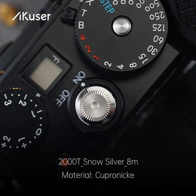 Silver Camera Shutter Buttons