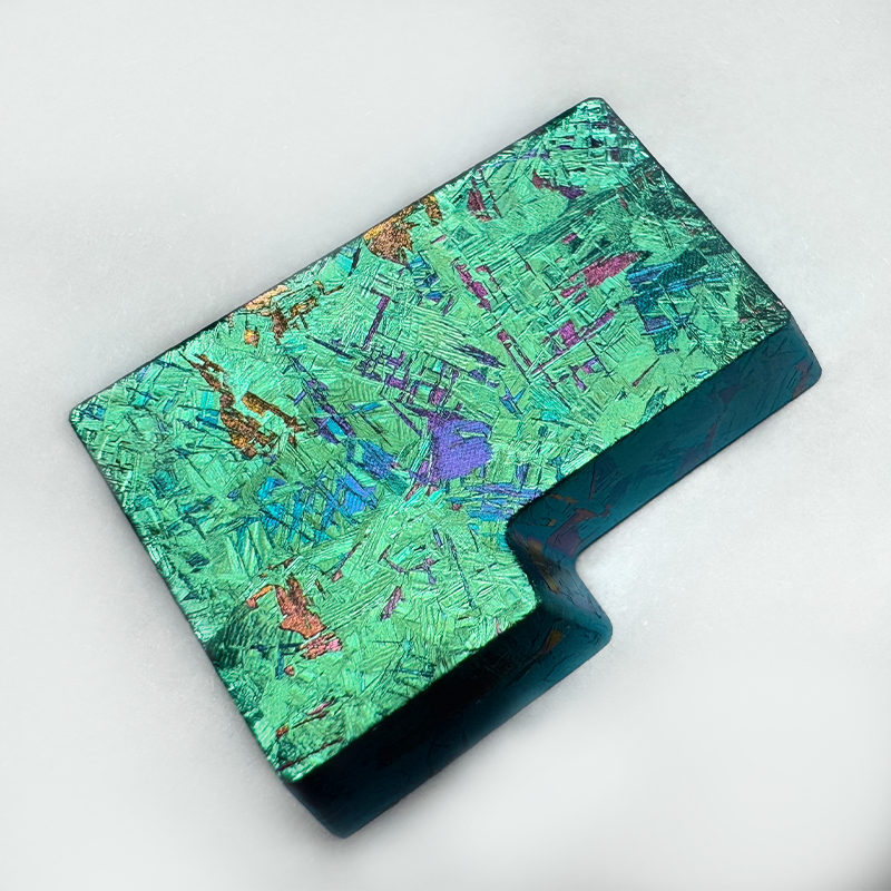 Crystal Titanium Keycaps