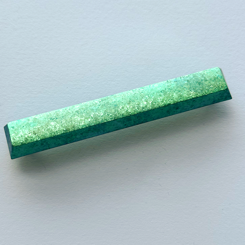 Crystal Titanium Keycaps