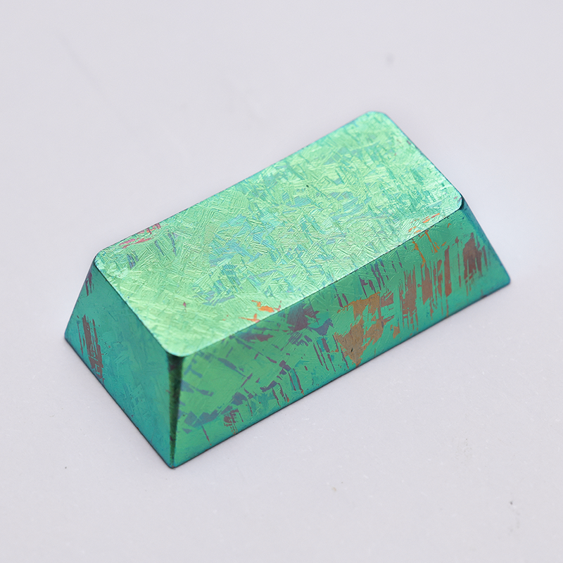 Crystal Titanium Keycaps