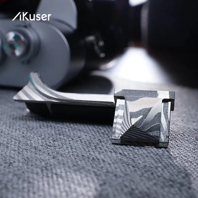 AKuser Damascus Pattern Thumb Grip For Leica M10/11