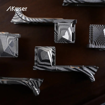 AKuser Damascus Pattern Thumb Grip For Leica M10/11