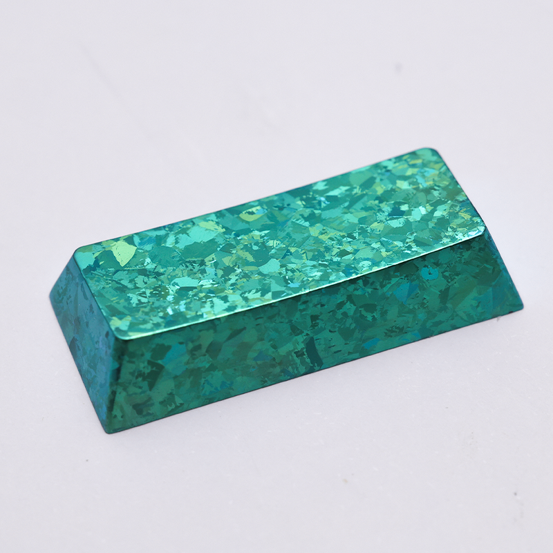 Crystal Titanium Keycaps