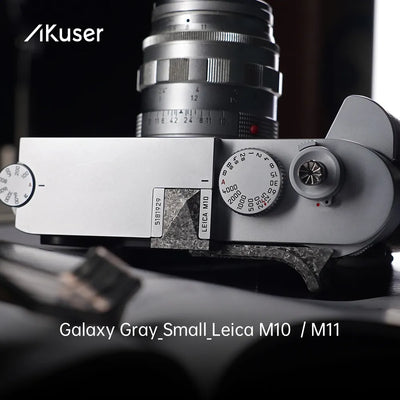 AKuser Ice Crystal Titanium Thumb Grip | Compatible with Leica M10 / M11