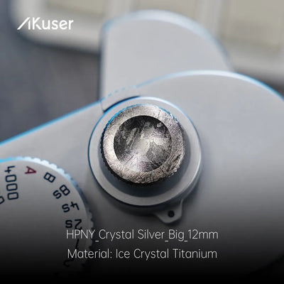 Silver Camera Shutter Buttons