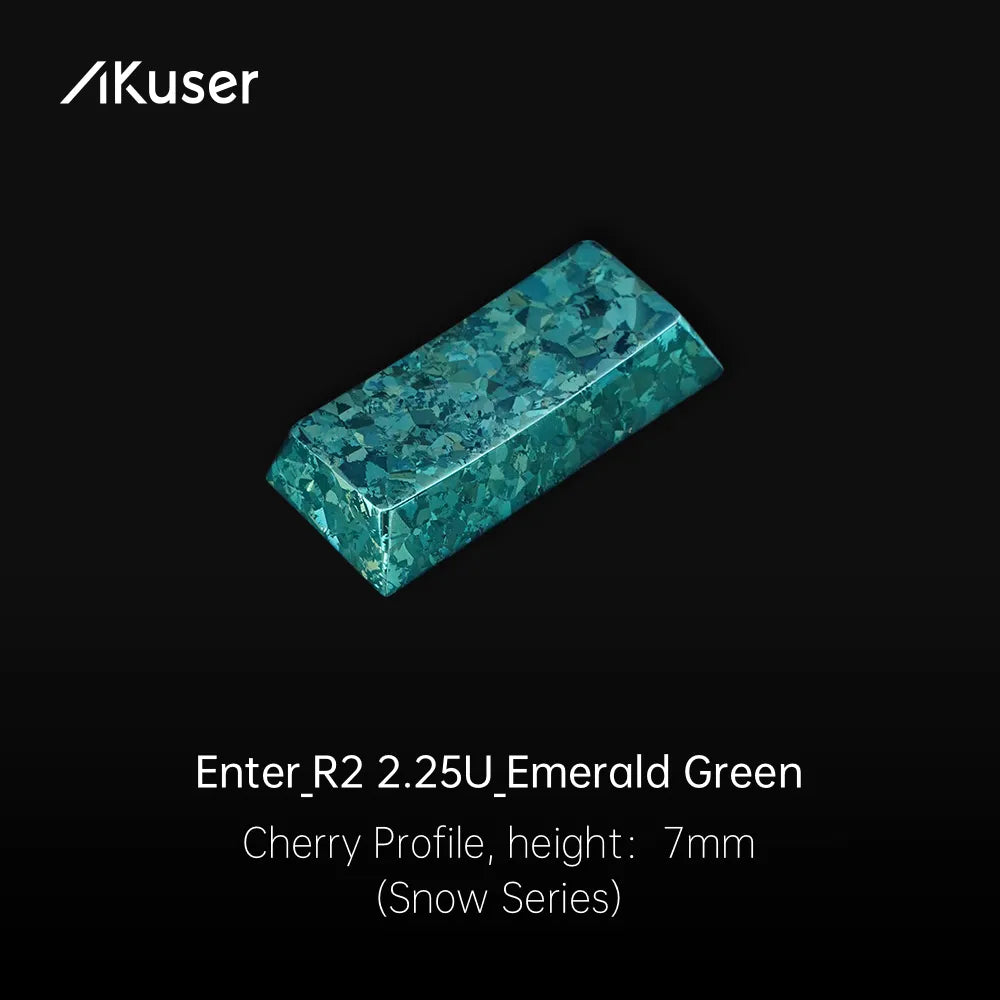 AKuser Ice Crystal Titanium  keycap