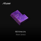 AKuser Ice Crystal Titanium  keycap
