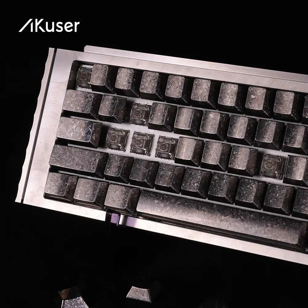 AKuser Ice Crystal Titanium  keycap