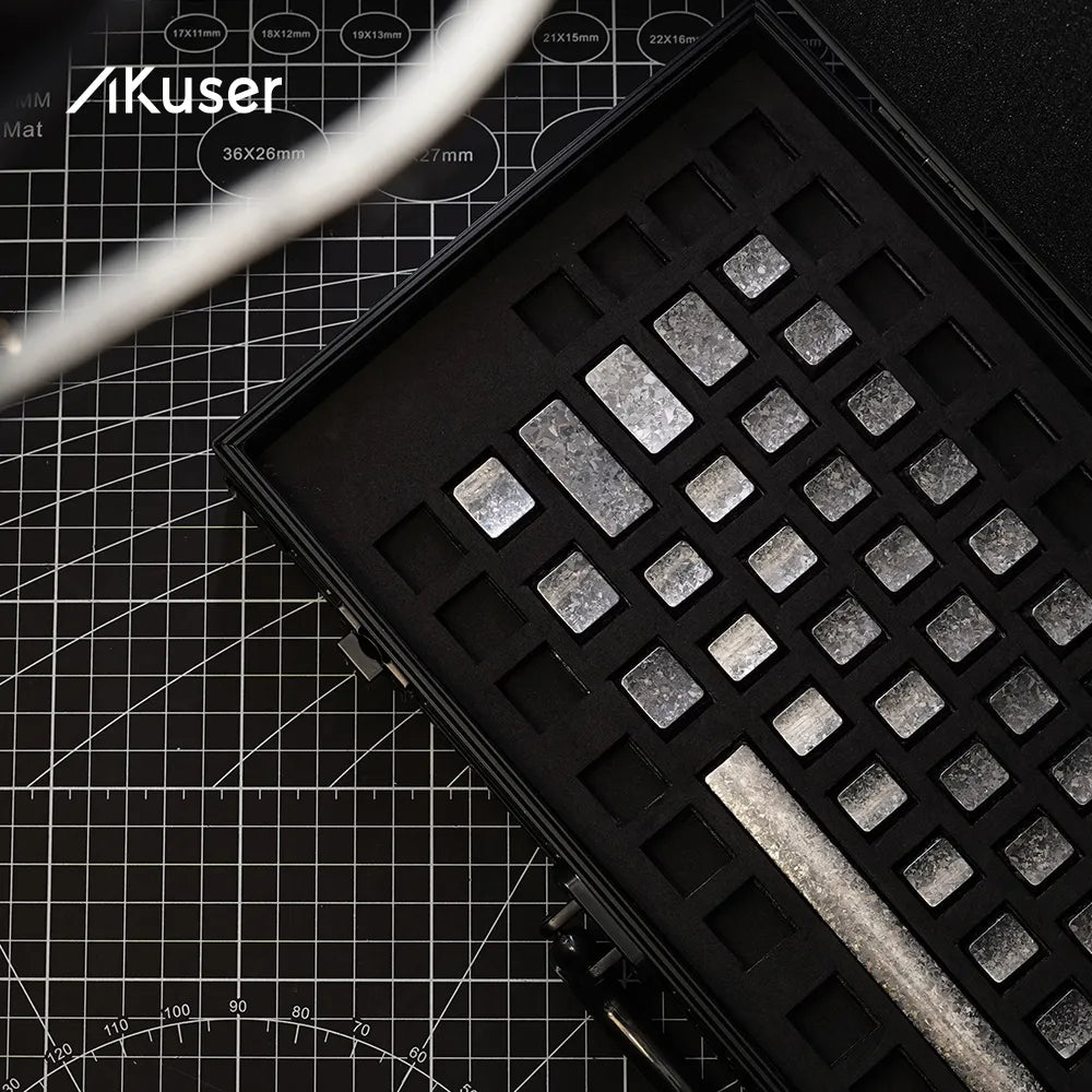 AKuser Ice Crystal Titanium  keycap