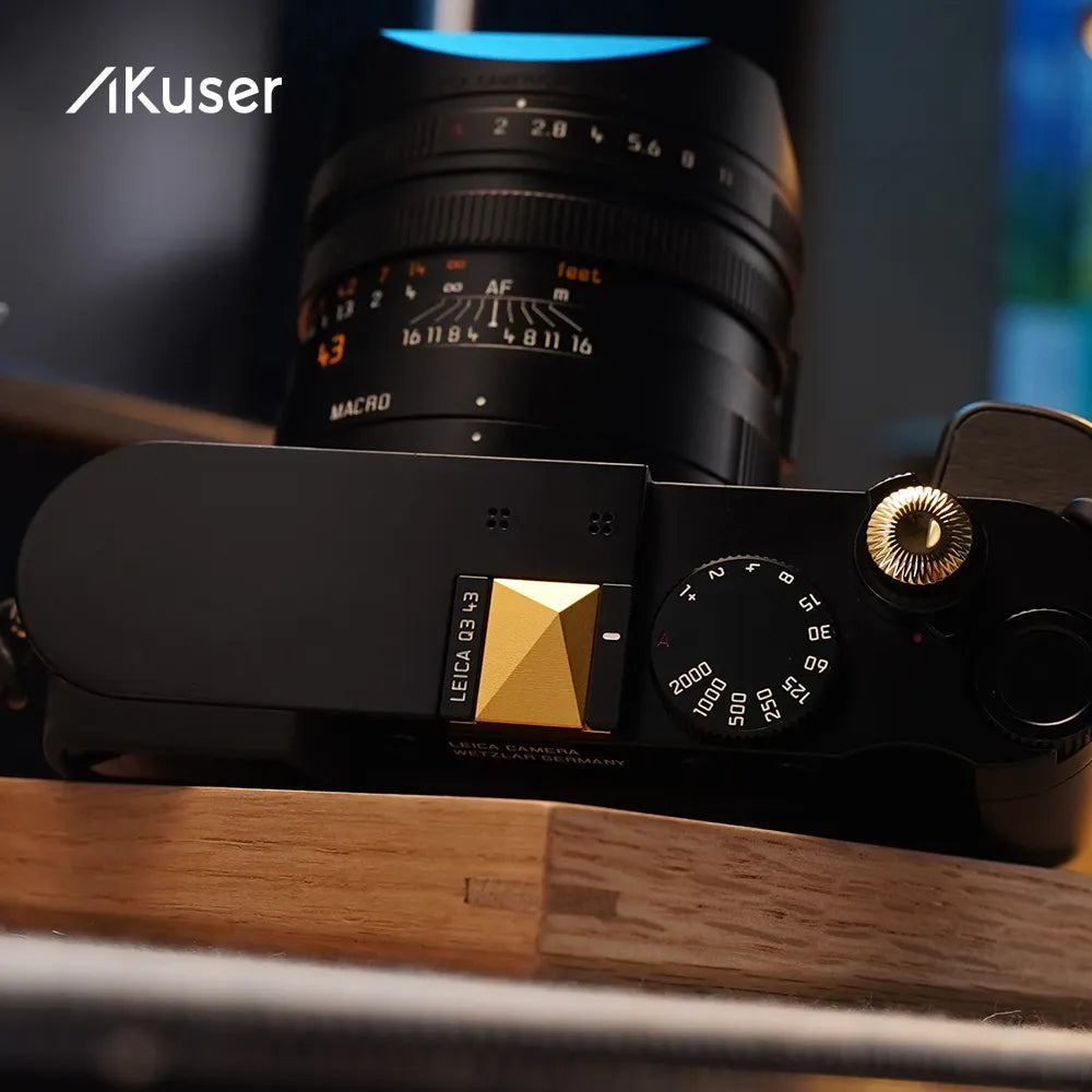 AKuser Brass Hot Shoe Cover