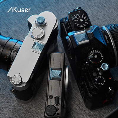 AKuser Crystal Titanium Hot Shoe Cover‌