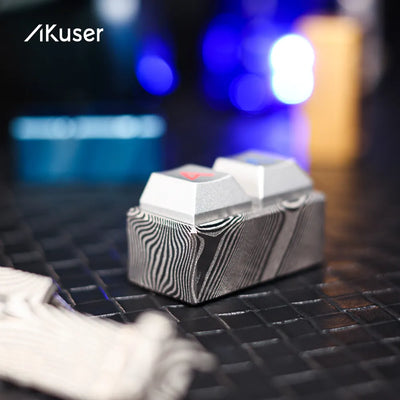 AKuser Damascus-texture switch tester