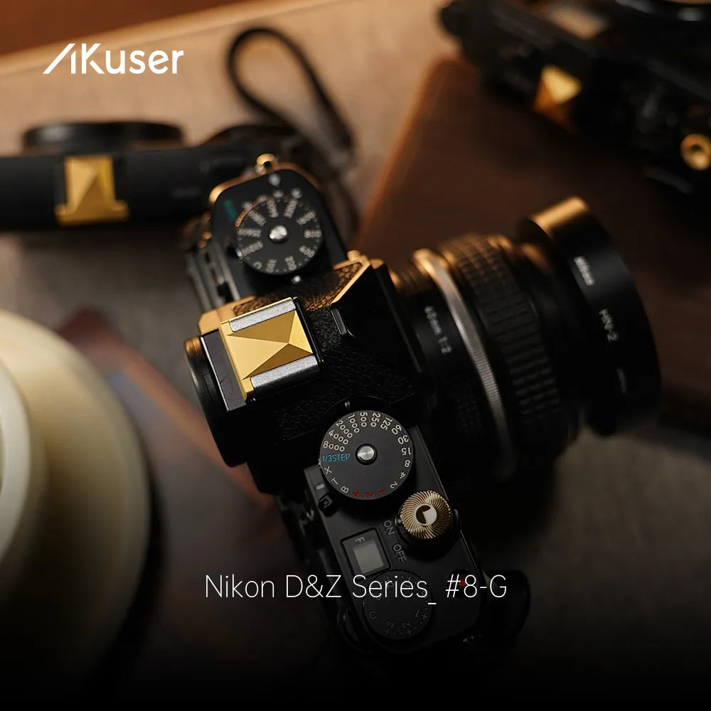 AKuser Brass Hot Shoe Cover