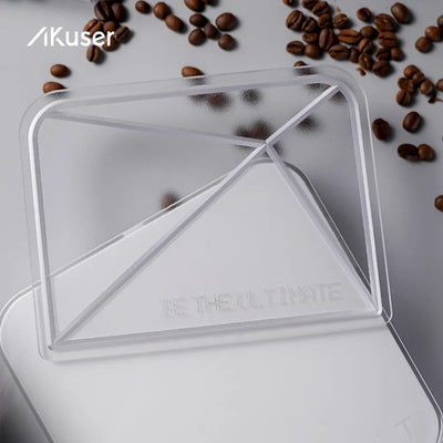 Coffee Relativity Mat | Precision Transparent PC Mat for Coffee Scale Acaia/Brewista/Timemore/Fellow