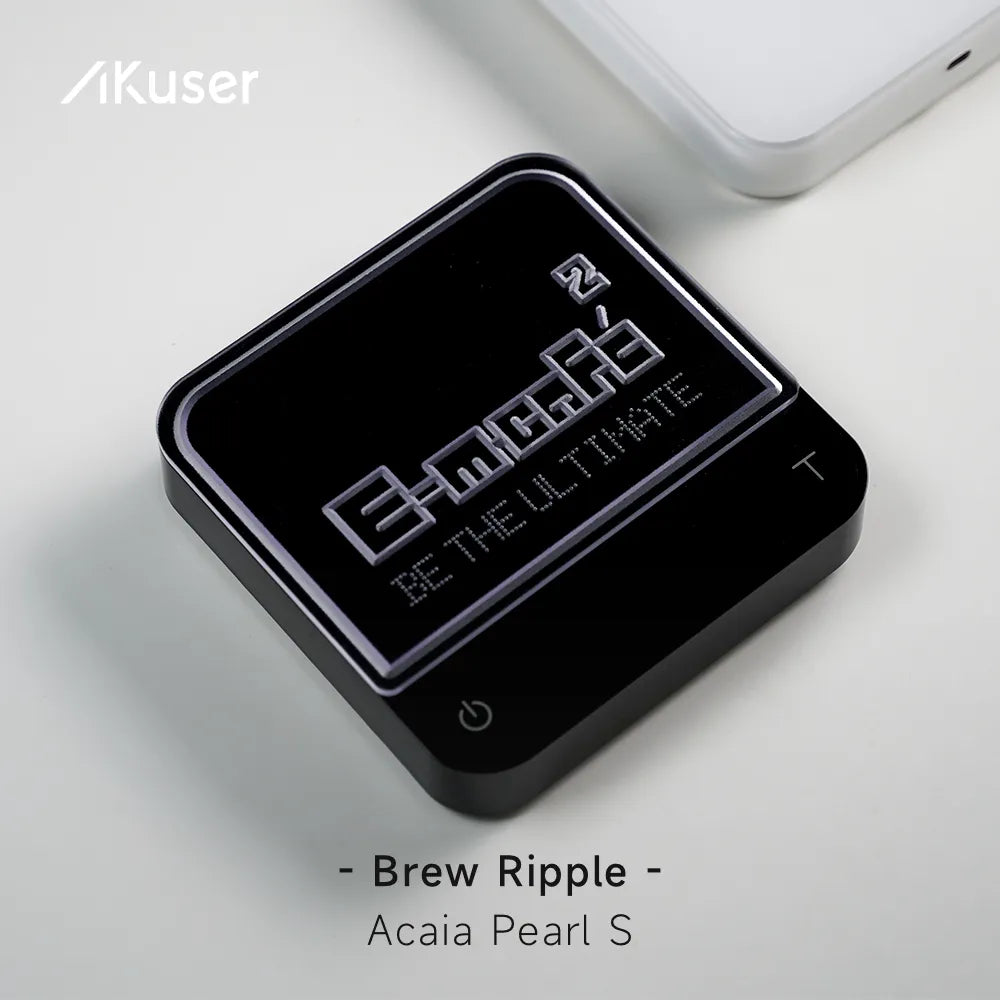 Coffee Relativity Mat | Precision Transparent PC Mat for Coffee Scale Acaia/Brewista/Timemore/Fellow