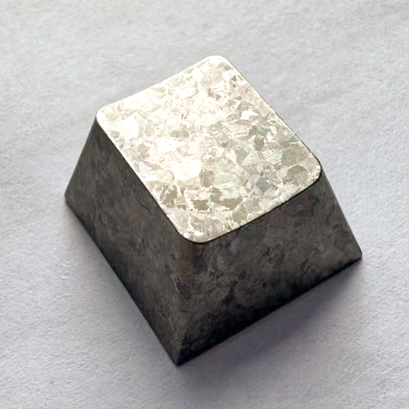 Crystal Titanium Keycaps