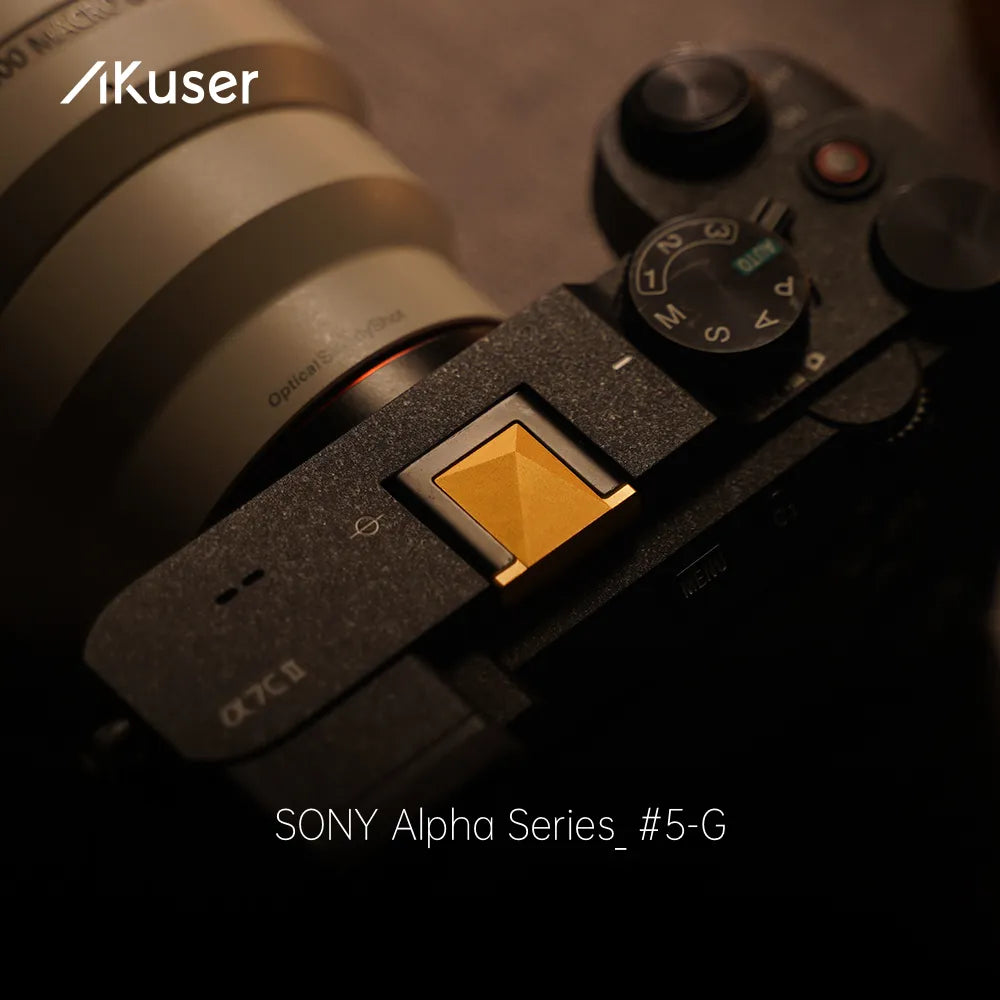 AKuser Brass Hot Shoe Cover