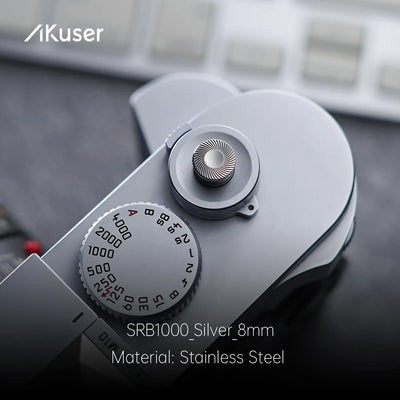 Silver Camera Shutter Buttons