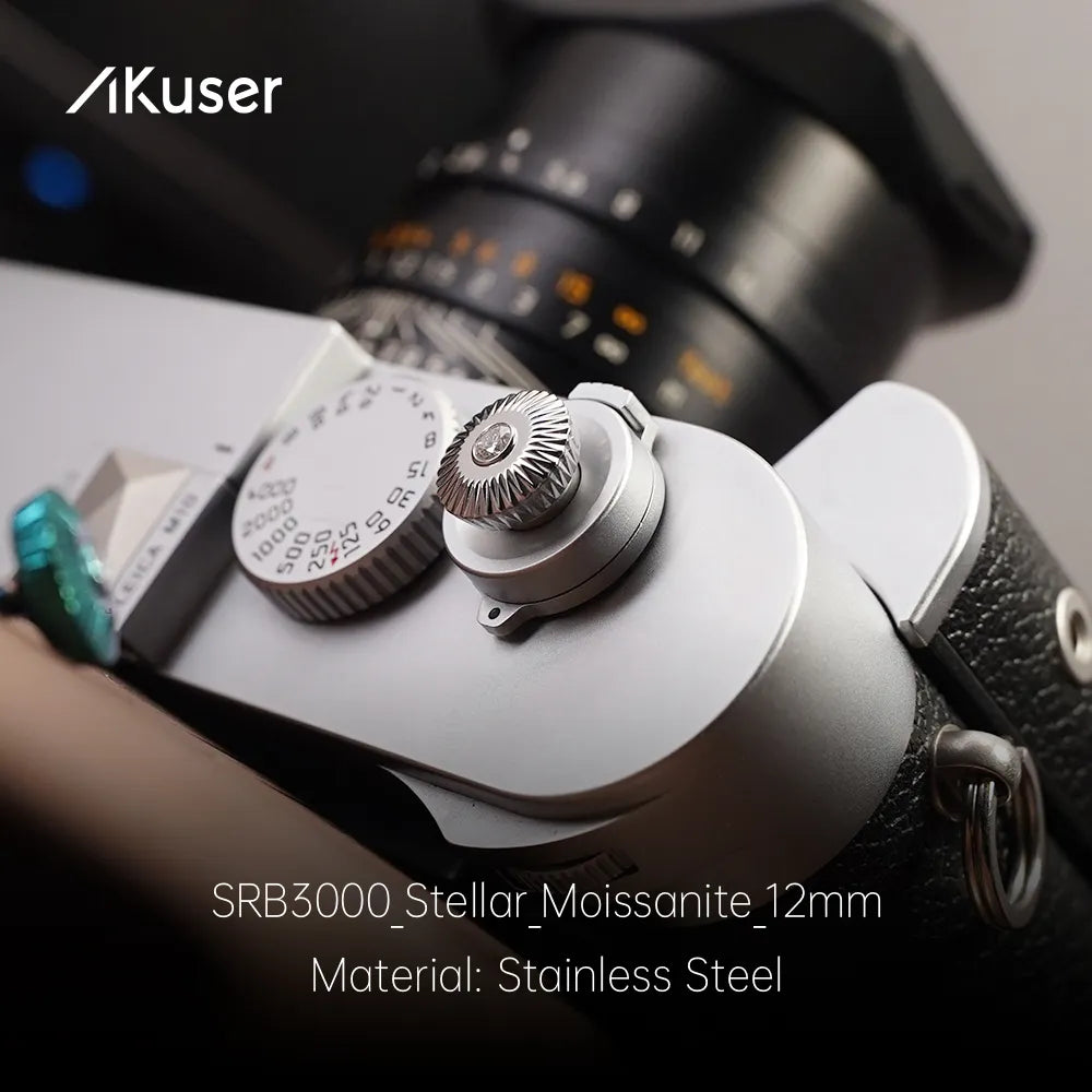 Silver Camera Shutter Buttons