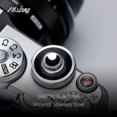 Silver Camera Shutter Buttons