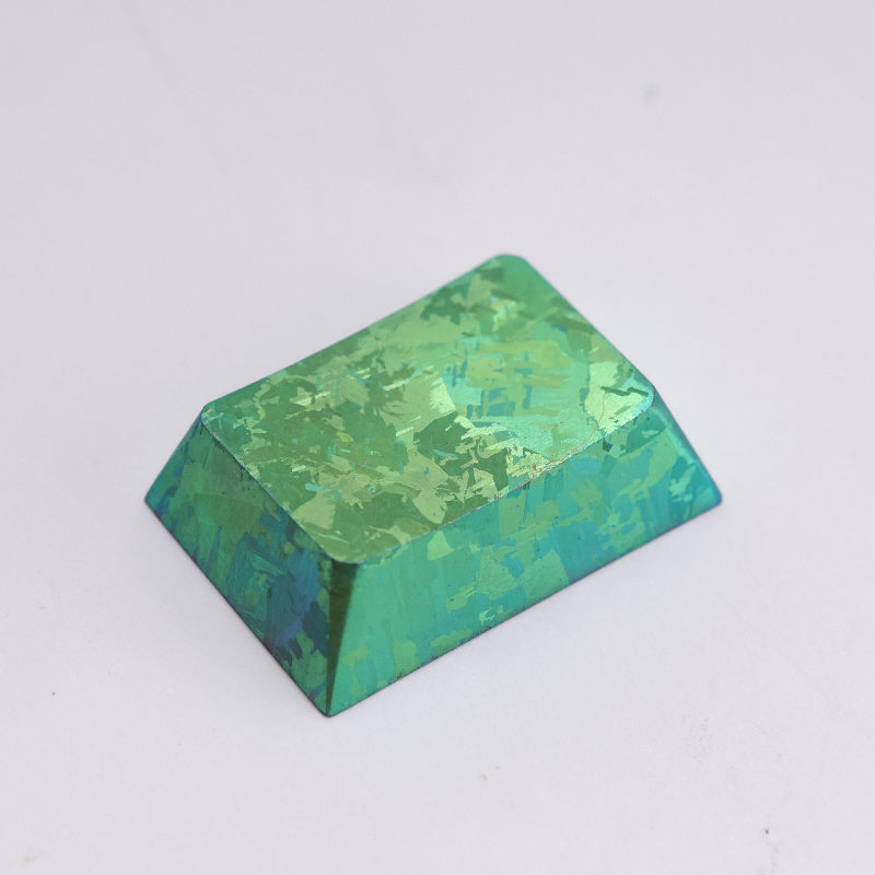 Crystal Titanium Keycaps
