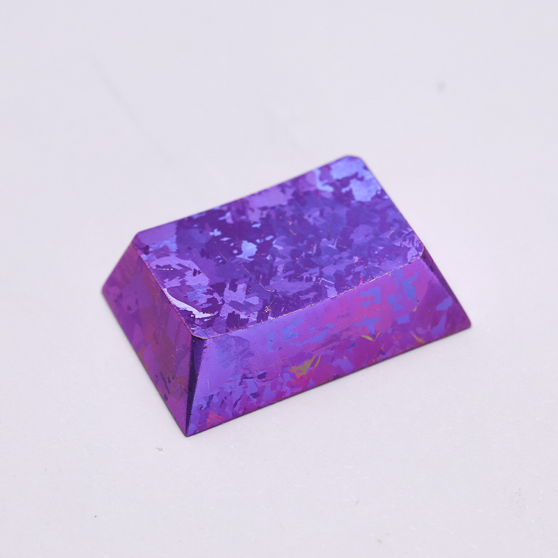 Crystal Titanium Keycaps