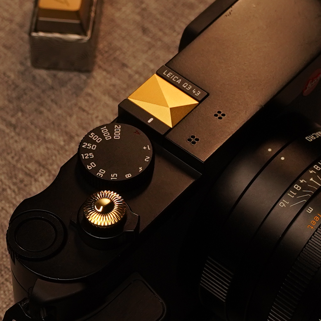 Brass Hot Shoe Cover