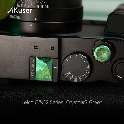 AKuser Crystal Titanium Hot Shoe Cover‌