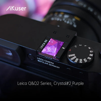 AKuser Crystal Titanium Hot Shoe Cover‌