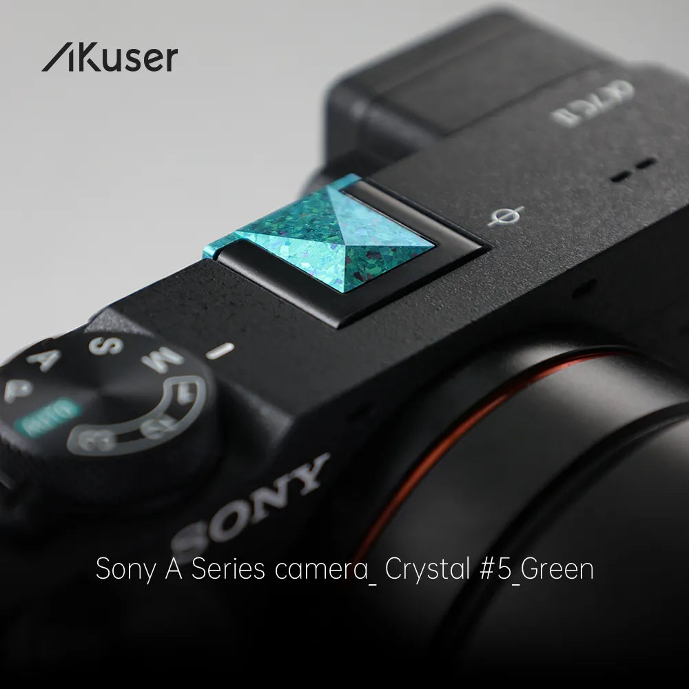 AKuser Crystal Titanium Hot Shoe Cover‌