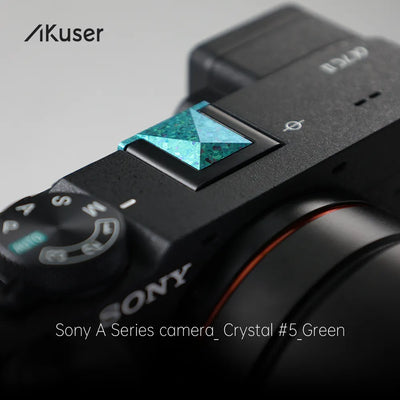 AKuser Crystal Titanium Hot Shoe Cover‌