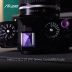 AKuser Crystal Titanium Hot Shoe Cover‌